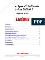 DecisionSpace Software Version 5000.0.1 Release Notes