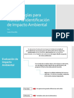 Identificación de Impactos Ambientales