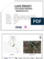 Cellsite Project: Detailed Design Drawing Greenfield Site