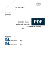 24 - Borrador Formato de INFORME FINAL DE PRÁCTICA I