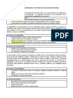 DESARROLLO DE LAS DIMENSIONES Y APTITUDES DE LA INTELIGENCIA EMOCIONAL