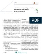 Service Restoration in Distribution Networks Using Combination of Two Heuristic Methods Considering Load Shedding