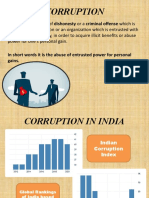Corruption: Corruption Is A Form of Dishonesty or A Criminal Offense Which Is