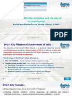 India's SMART Cities Initiative and The Role of Standardization