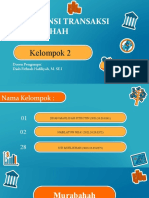 Akuntansi Transaksi Murabahah: Kelompok 2