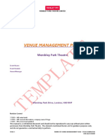 05f. Wembley Park Venue Management Plan