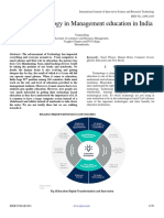 Role of Technology in Management Education in India