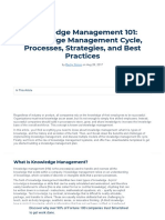 Comprehensive Guide To Knowledge Management - Smartsheet