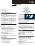 Armitron m1099 Watch Instructions Optimized