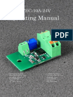 Operating Manual: TEC-10A-24V