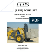 PM 120A Fork Lift - May 2009 - Bhequipment - Co.za