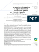 Customer Perception of Adoption and Use of Digital Financial Services and Mobile Money Services in Uganda