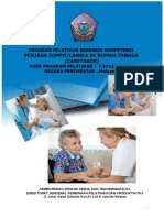 Penjaga Jompo/Lansia Di Rumah Tangga (Caretaker) : Program Pelatihan Berbasis Kompetensi