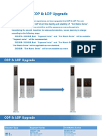 COP & LOP Upgrade May 2021