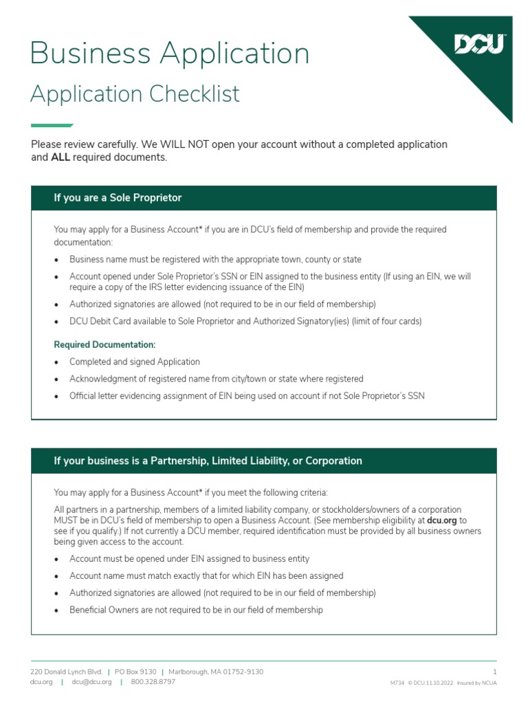 Requirements and Considerations for Opening a Business Account at