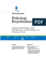 Pertemuan 8 - Gestalt Psychology