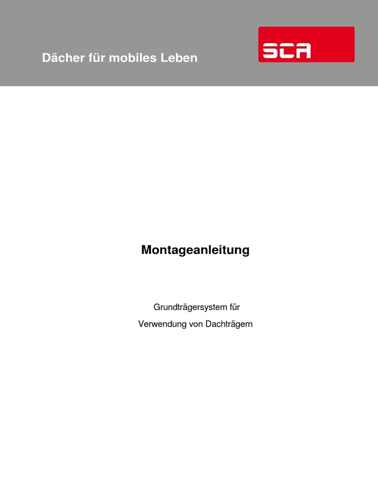 Roof Rack Instruction PDF