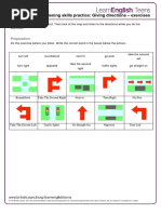 Directions and Map Exercises for Kids | PDF