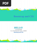 Bootstrap and CSS