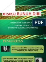 Risiko Bunuh Diri: Keperawatan Kesehatan Jiwa Ii Program Studi Ners Universitas Muhammadiyah Manado