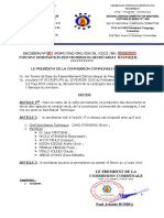 Commission Départementale de Campagne Du Dja Et Lobo DJA & LOBO Divisional Campaign Committee