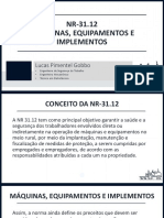 NR-31.12 Máquinas, Equipamentos E Implementos: Lucas Pimentel Gobbo