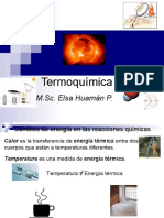 Termoquímica: M.Sc. Elsa Huamán P