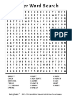 Easter Word Search