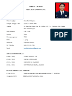 Biodata Diri Reza Hadi Cahyono