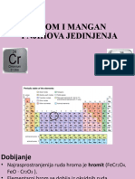 Hrom I Mangan I Njihova Jedinjenja