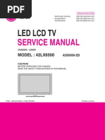 Led LCD TV: Service Manual