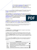 Parallel Transmission: 1. The Simultaneous: 2. Validation