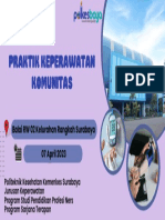 Praktik Keperawatan Komunitas: Balai RW 02 Kelurahan Rangkah Surabaya