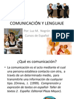 Comunicación y Lenguaje