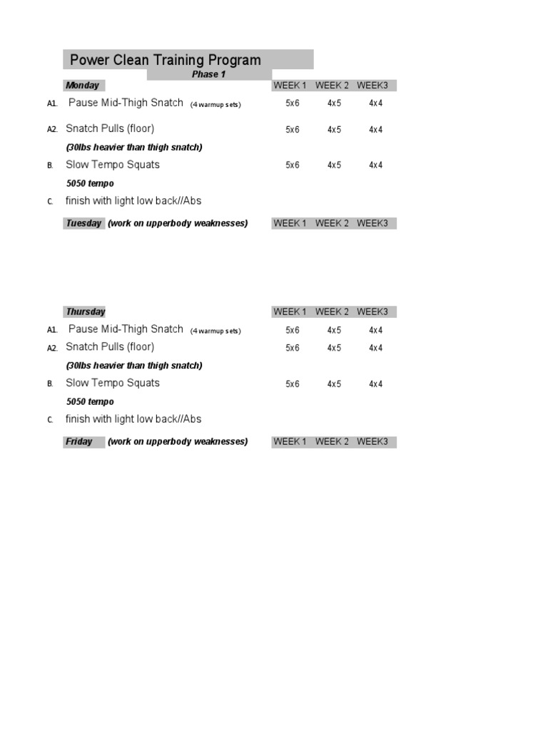 power-clean-training-program-pause-mid-thigh-snatch-snatch-pulls