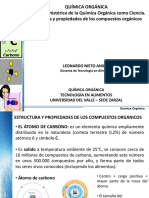 Clase 2 Estructura y Propiedades de Los Compuestos Orgánicos