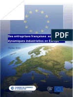 Des Entreprises Françaises Au Cœur Des Dynamiques Industrielles en Europe