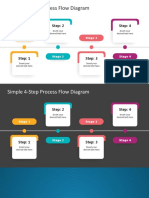 01 4 Step Process Flow Diagram For Powerpoint 16x9 1