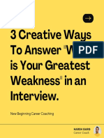 Top 3 Tips To Answer - What Is Your Greatest Weakness