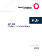 CBX500 HW Installation Guide R06