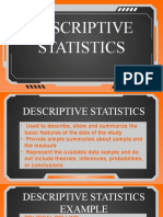 Descriptive Statistics