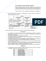 Logistica Presentacion Examenes Primer Periodo