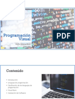 01 Programación Visual - Ambiente de Programación Visual