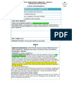 Estou Compartilhando o Arquivo 'MODELO - SEQUÊNCIA DIDÁTICA