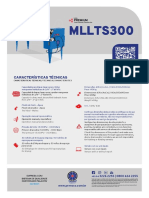MLLTS300 teste hidráulica