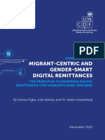 Designing Gender Smart and Migrant Centric Digital Remittances