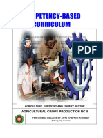 Competency-Based Curriculum: Agricultural Crops Production NC Ii