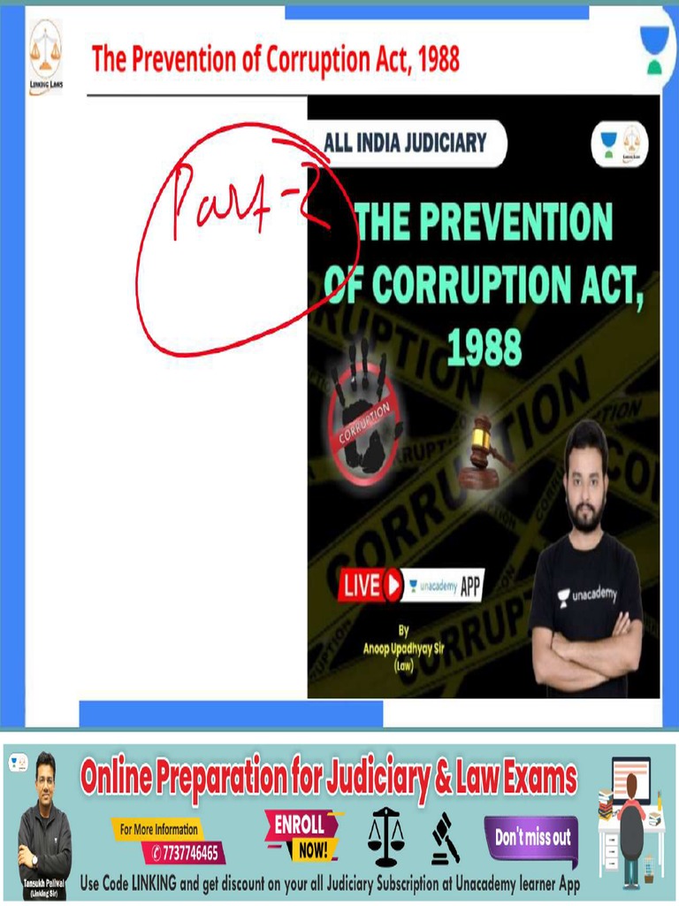 Prevention Of Corruption Act 1988