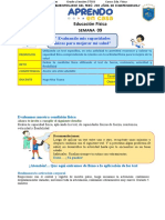 Educación Física 09: " Evaluando Mis Capacidades Físicas para Mejorar Mi Salud"