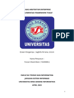 Tugas Arsitektur Enterprise Implementasi Framework Togaf: Dosen Pengampu: Saghifa Fitriana, S.Kom